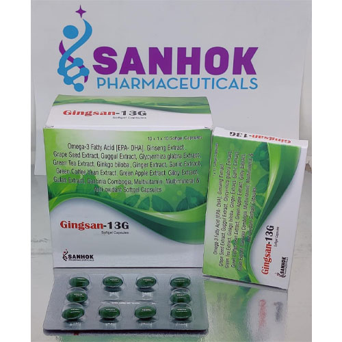 GINGSAN-13G Softgel Capsules