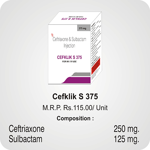 Cefklik S 375 Injection