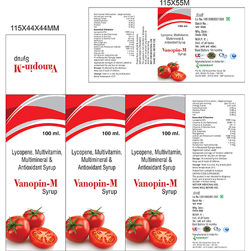 VANOPIN-M 100ml Syrup