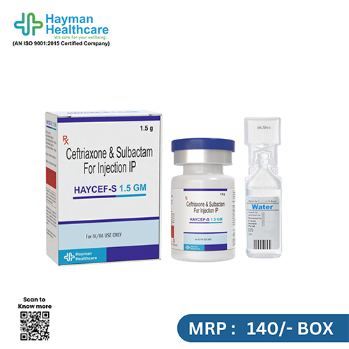 HAYCEF S-1.5 GM INJECTION