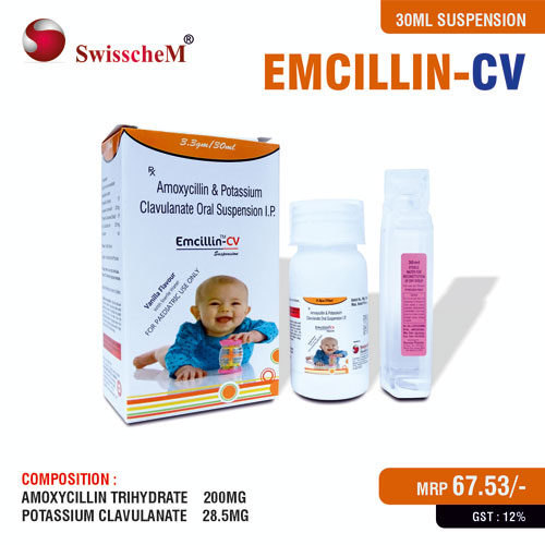 EMCILLIN-CV 228.50 DRY SYRUP