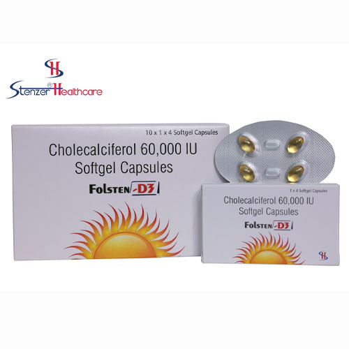 FOLSTEN-D3 SOFTGEL CAPSULES