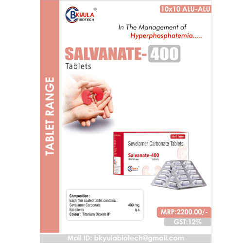 SALVANATE-400 TABLETS