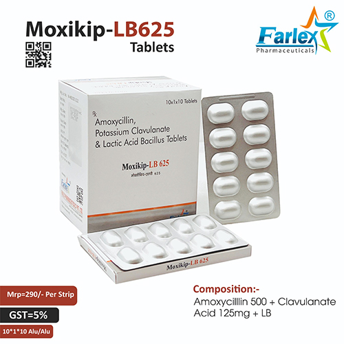 MOXIKIP-LB 625 TABLETS