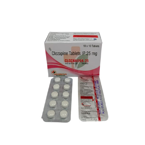 CLOZANOVA-25 TABLETS