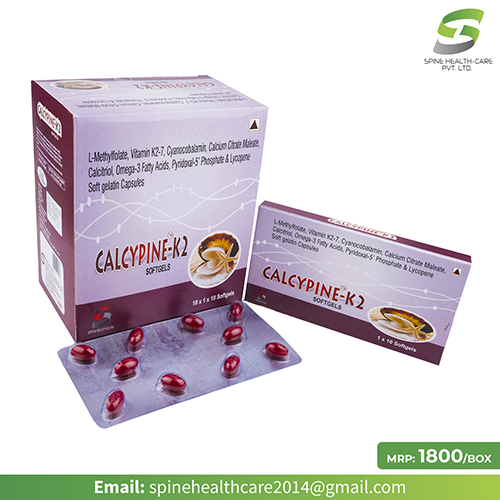 CALCYPINE-K2 SOFTGEL CAPSULES