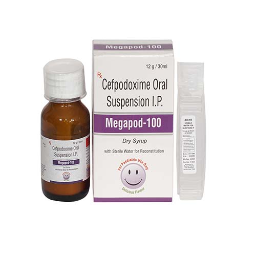 MEGAPOD-100 WITH WFI Dry Syrup