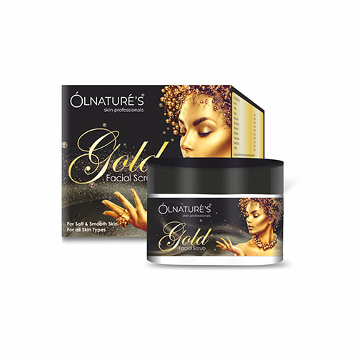 OLNATURE'S GOLD FACIAL SCRUB