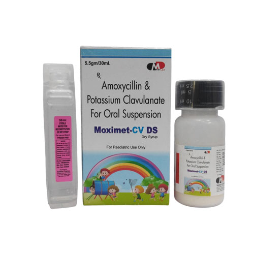 MOXIMET-CV-DS DRY SYRUP (GLASS BOTTEL)