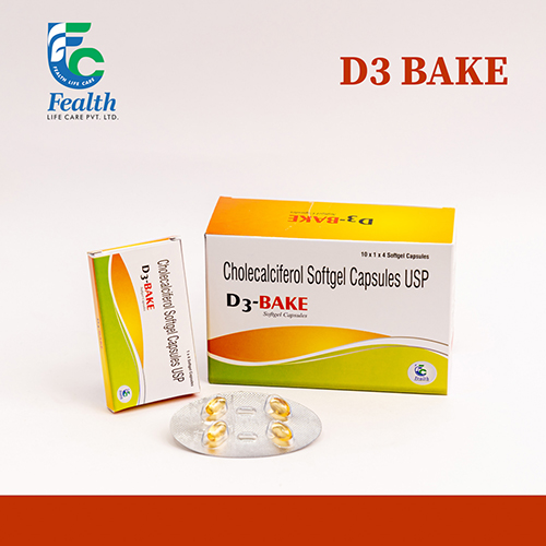 D3-BAKE SOFTGEL CAPSULES
