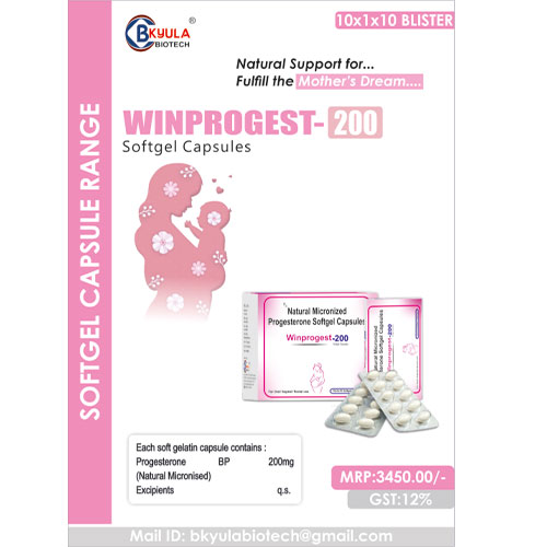WINPROGEST-200 Softgel Capsules
