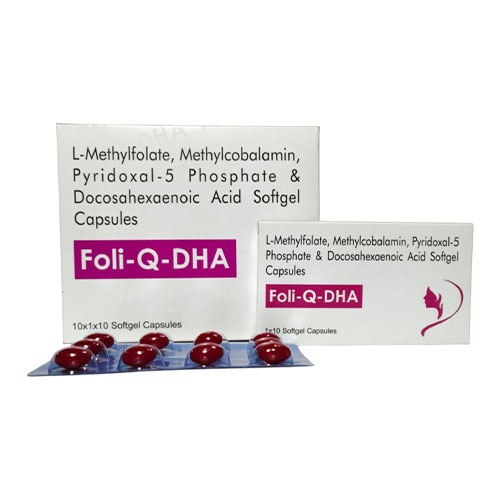 FOLI-Q-DHA SOFTGEL CAPSULES