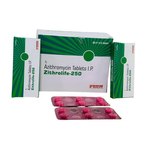 Azithromycin Tablets I.P. 250mg 