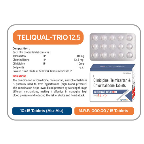 TELIQUAL TRIO-12.5 TABLETS