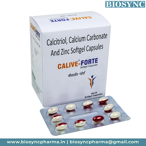 CALIVE-FORTE Softgel Capsules (10x10)