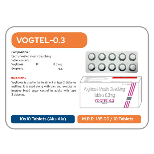 VOGTEL-0.3 TABLETS
