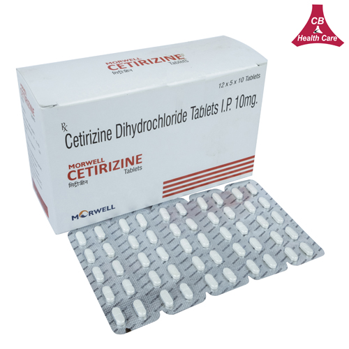 Cetirizine Dihydrochloride Tablets IP 10mg