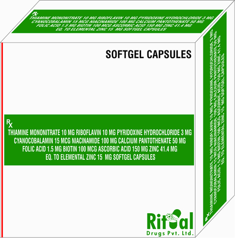Thiamine Mononitrate 10mg + Riboflavin 10mg + Pyridoxine Hydrochloride 3mg + Cyanocobalamin 15mcg