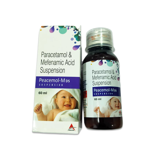 Paracetamol IP 250 mg+Mefenamic Acid IP 100mg Suspension