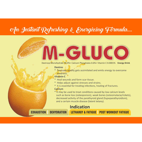 M-GLUCO Energy Drink