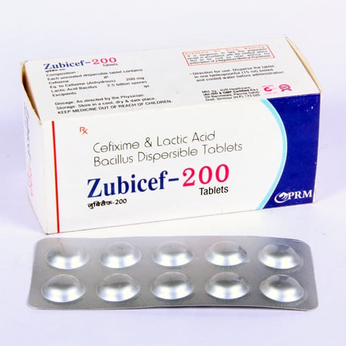 Zubicef-200 Dt Tablets