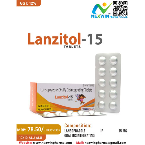 LANZITOL-15 Tablets