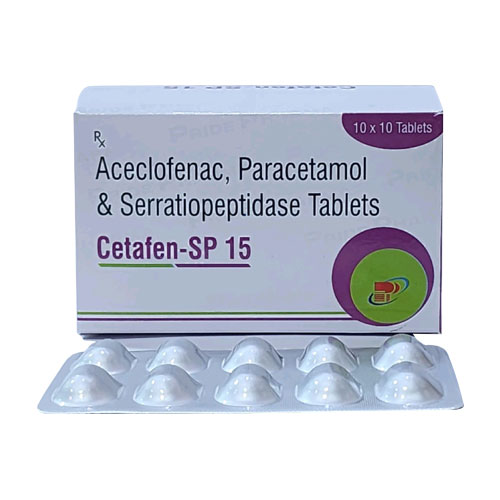 CETAFEN-SP 15 TABLETS