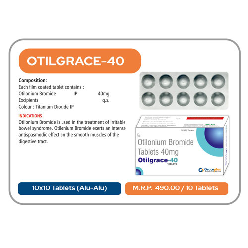 OTILGRACE-40 TABLETS