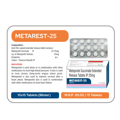 METAREST-25 TABLETS