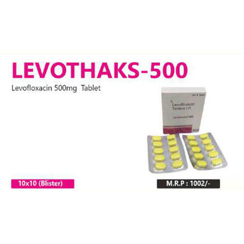 LEVOTHAKS-500 TABLETS (Blister Packing)