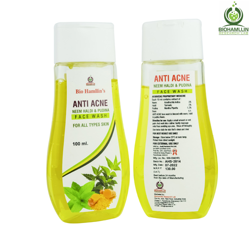 BIOHAMLLIN ANTIACNE Facewash