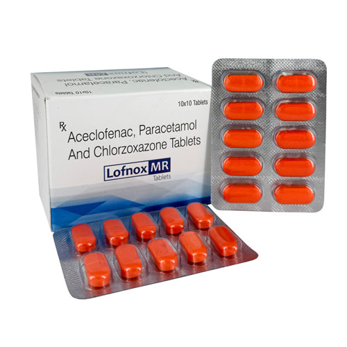 Aceclofenac 100 + Paracetamol 325Mg +  Chlorzoxazone 250Mg  Tablets
