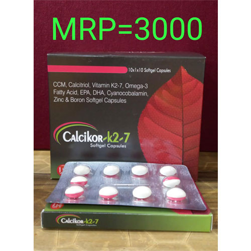 CALCIKOR-K27 Softgel Capsules