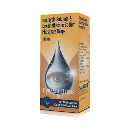 Neomycin Sulphate + Dexamethasone Sodium phosphate Eye Drops