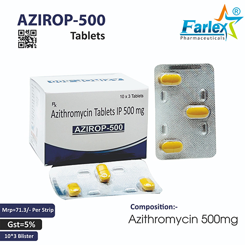 AZIROP-500 TABLETS
