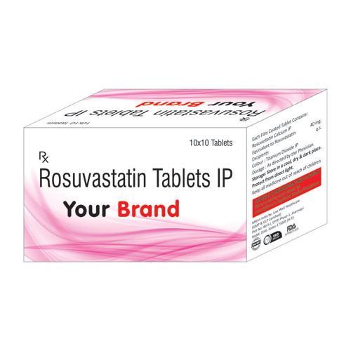 Rosuvastatin 10mg/20mg/40mg Tablets IP