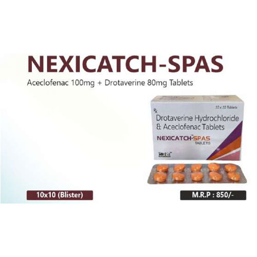 NEXICATCH-SPAS TABLETS