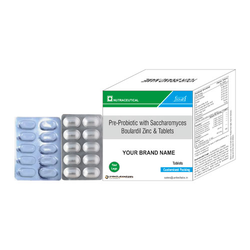 Pre-Probiotic + Saccharomyces + Boulardil Zinc Tablets