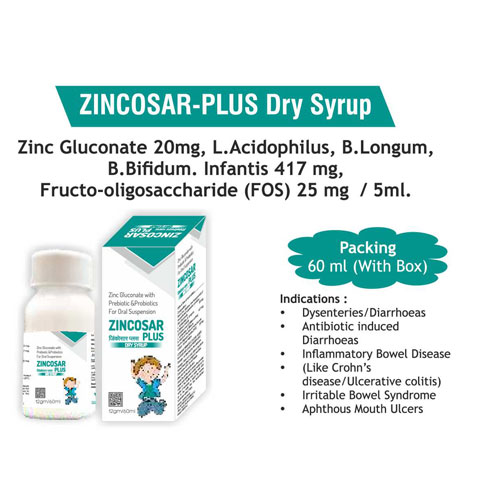 ZINCOSAR PLUS DRY SYRUP