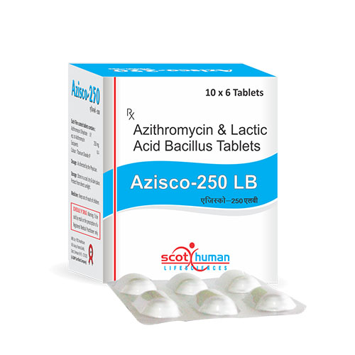Azisco-250 LB Tablets