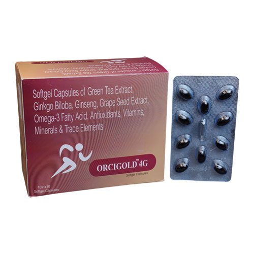 Orcigold-4G Softgel Capsules