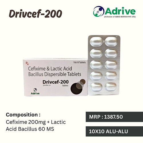 DRIVCEF-200 Tablets