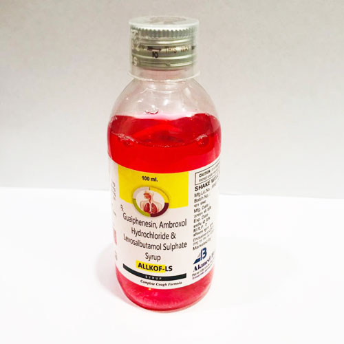 GUAIPHENESIN + AMBROXOL HYDROCHLORIDE + LEVOSALBUTAMOL SULPHATE SYRUP