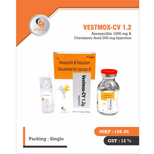 VESTMOX-CV 1.2gm Injection