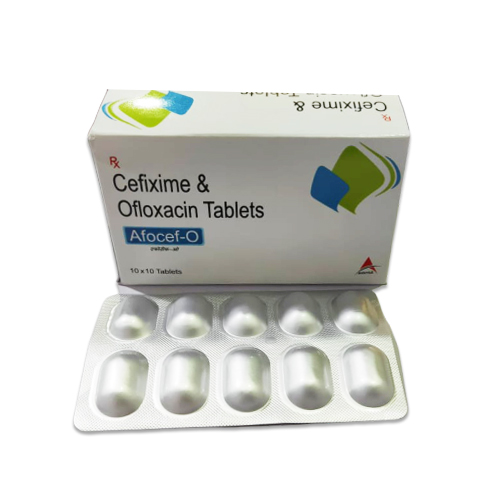 Cefixime 200mg+ Ofloxacin 200mg Tablets