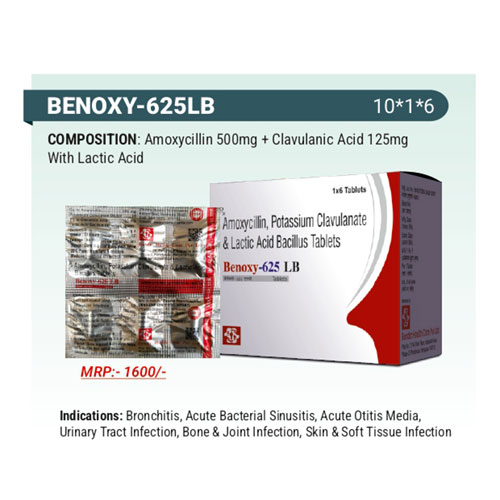 BENOXY-625LB Tablets