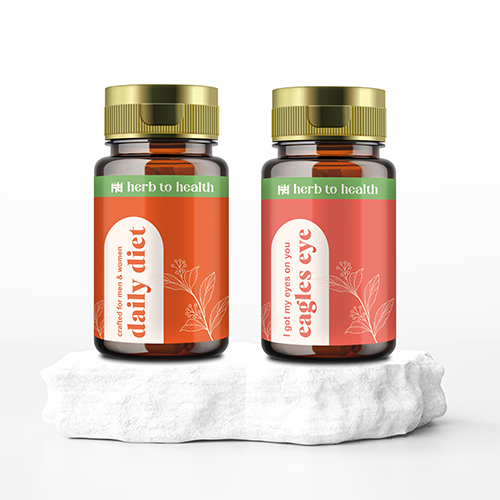 Daily diet & Eagles eyes Capsules Combo Pack