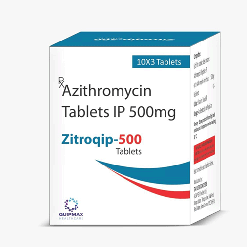 ZITROQIP-500 TABLETS (Blister)