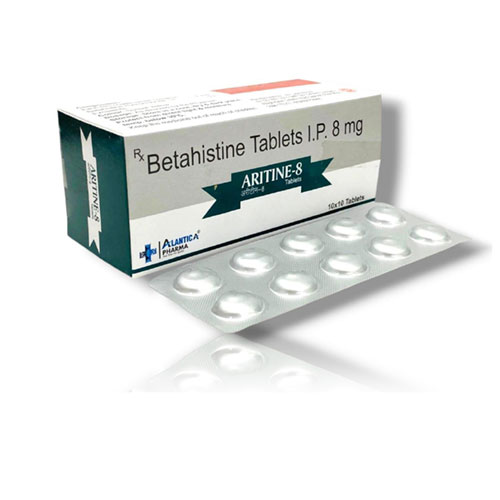Betahistine Hydrochloride Tablets IP 8 mg