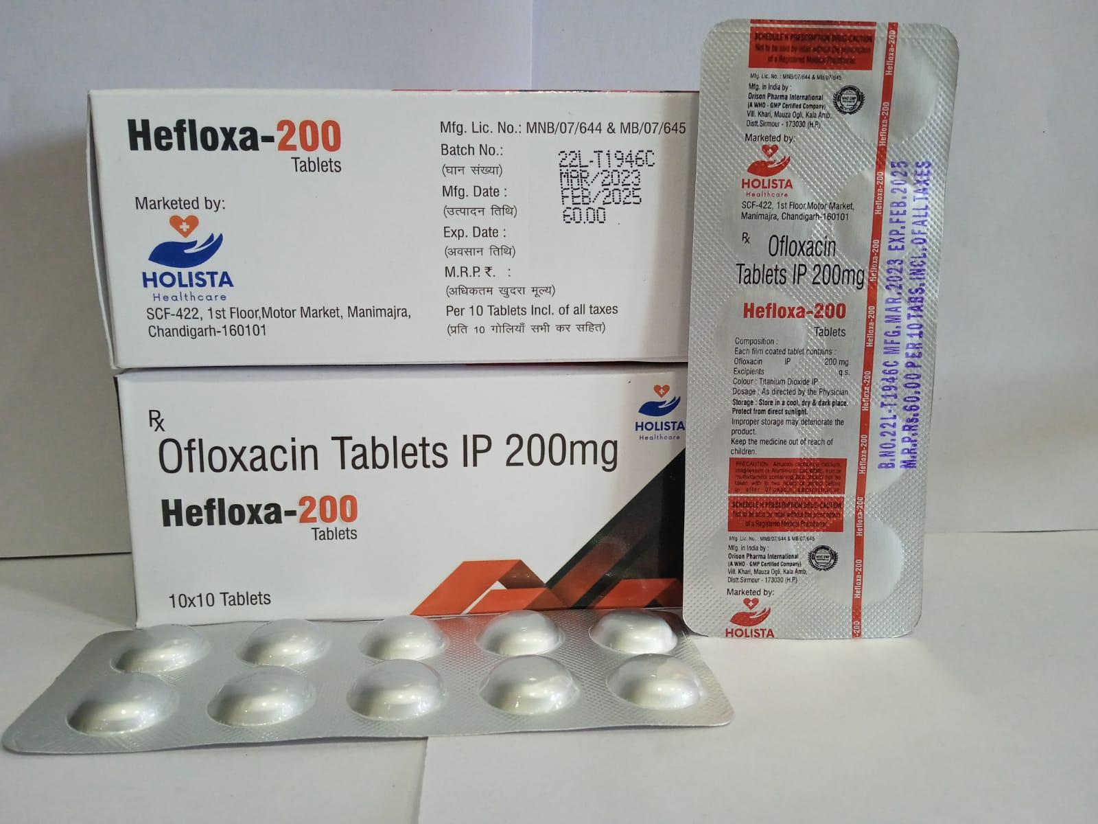 HEFLOXA-OZ Tablets